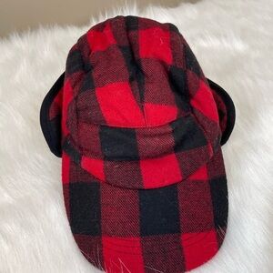 Eddie Bauer Buffalo Plaid Trapper Hat